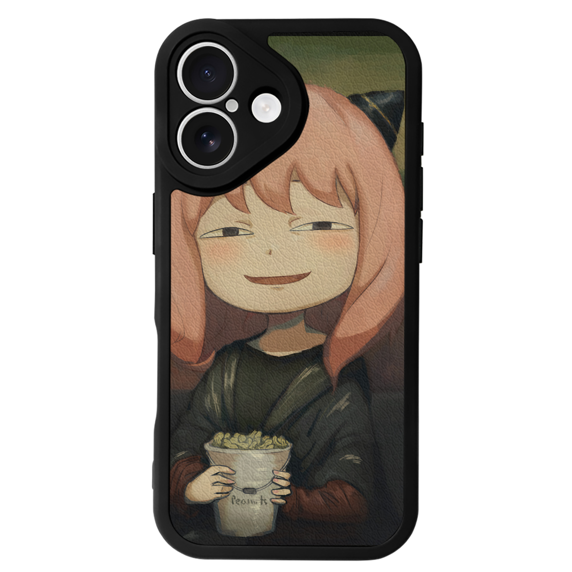 （画像用） SPY×FAMILY间谍家家酒 【iPhone 16シリーズ対応】シリコンスマホケース（レザー調） 材質：シリコン